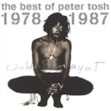Disco de Peter Tosh: «Best of Peter Tosh 1978-1987» (Anverso)