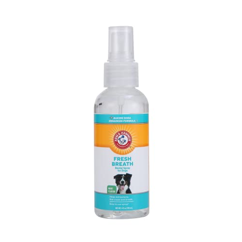 Arm & Hammer Dog Oral Care Breath Spray, Mint Flavor, 4 Fl Oz Bottle