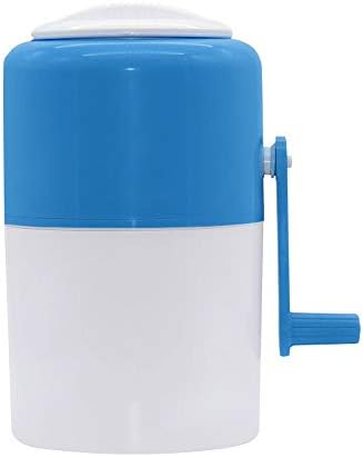 QJJML Manual Ice Crusher, Ice Cream Stainless Steel Snow Cone Manufacturer For Home And Business Use