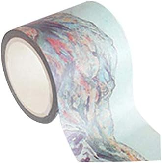 Tangbasi Washi Tape, Fireworks Flowers Wide Paper Masking Tape Adhesive Scrapbooking DIY Craft Gift