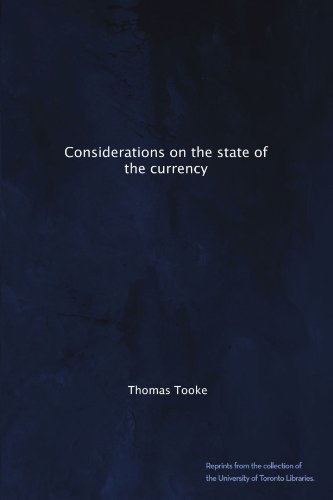 Considerations on the state of the currency