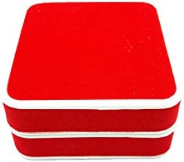 Amulet accessories red plastic box big size 7 x 7 cm. free gift holy cloth and amulet bracelet