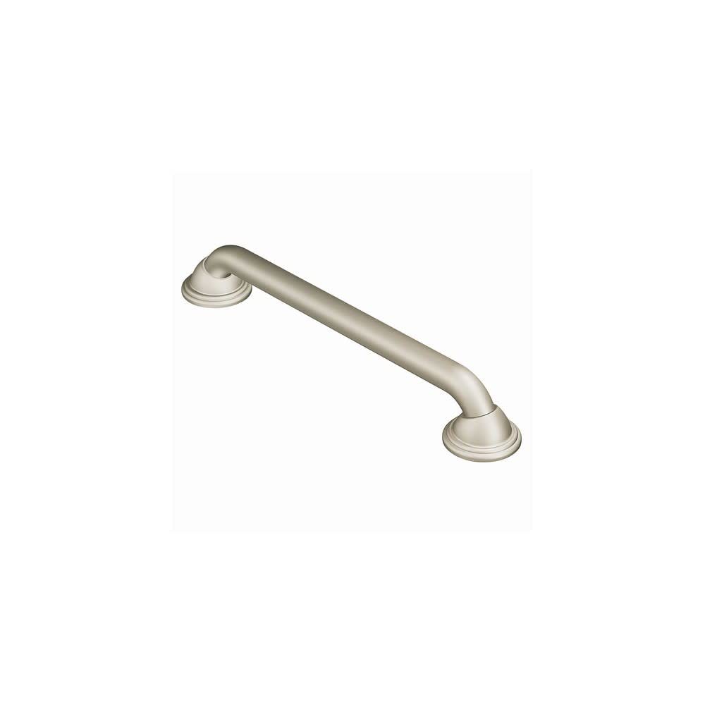 Moen LR8716D2BN Home Care 16-Inch Grab Bar, Brushed Nickel