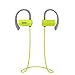 Kaleep G18 Noise Canceling Bluetooth Earhook Headphones with Mic&60 Days Warranty Wireless Sport Earbuds Headset Earclip Earphones In-ear for Running Workout Jogging Driving-Green