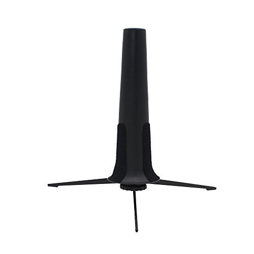 Andoer Portable Soprano Saxophone Sax Stand Folding Tripod Black