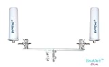 Dual BoatAntâ€ž Antenna for Huawei E3276 Series 10dBi Wide Band MIMO/Diversity Omni Marine