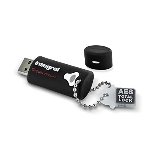 Integral Crypto 140 USB 2.0 Flash Drive con crittografia Hardware AES 8 go