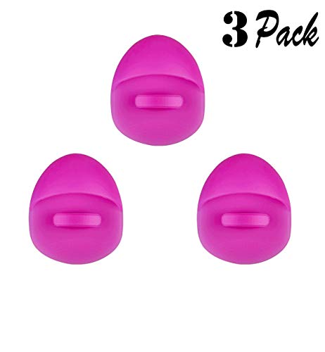 Facial Cleansing Pads, Soft Silicone Face Scrubbers Exfoliators Face Cleansing Tool, Perfect For Massage, Washing Pore Cleanser, Blackhead Removing, Exfoliating And Baby Shower, Pack Of 3