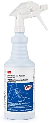 3M Glass Clean & Protector, Quart, 12/Case