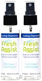 Fresh Assist - Best Flushable Wipe Alternative for Septic Systems Cooling Chamomile 2 Pack
