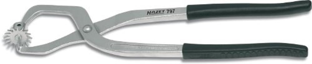 HAZET 797 317 mm Brake Spring Pliers - Chrome-Plated