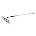 Snow Joe RJ205M Twist-N-Lock Telescoping Snow Shovel Aluminum Roof Rake, 21'