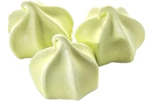 Niamara's Key Lime Meringue Cookies, 2 Ounce - Keto-Friendly, Gluten-Free, Fat-Free Sweet Bites - Low Calorie Smooch Meringues for Guilt-Free Indulgence