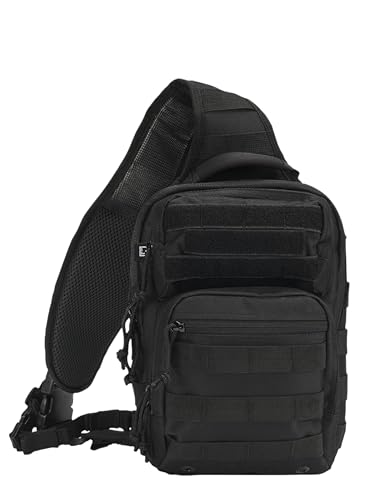 Brandit US Cooper Sling Pack Medium, Farbe: black, Größe: OS