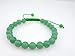 Hands Of Tibet Tibetan Mala Green Jade Agate Wrist Mala/Bracelet for Meditation