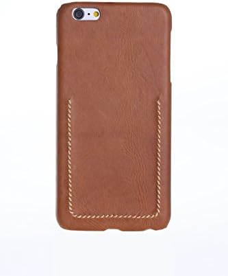 Leather Phone Case for iPhone 6 Plus and 6 s Plus Genuine Leather And Shockproof Genuine Premium Leather
