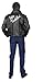 Charades Men's Plus Size Fifties Thunderbirds Costume Leather Jacket, 1X