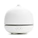 Saje Aroma Om Deluxe Essential Oil Diffuser, Ultrasonic Aromatherapy Diffuser, Ceramic (11-22 Hr Run Time) (White)
