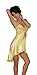 Shirley of Hollywood Women's Sexy Charmeuse Chemise