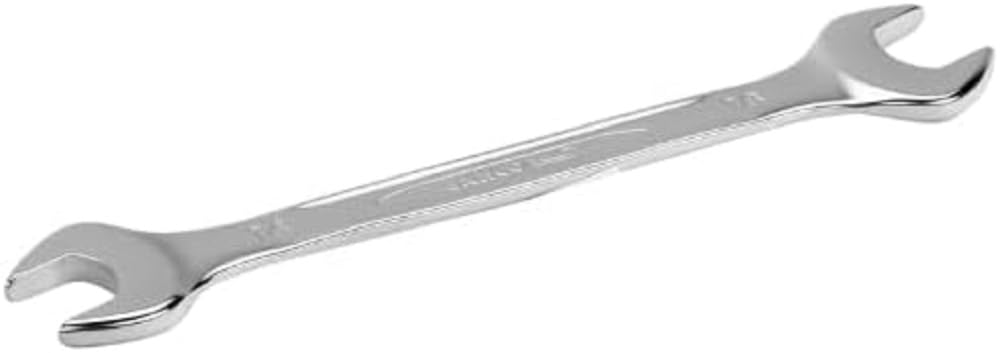 Bahco 6M-21-24 15 Degree Angled Metric Double Open End Wrench, Silver, 21 x 24 mm