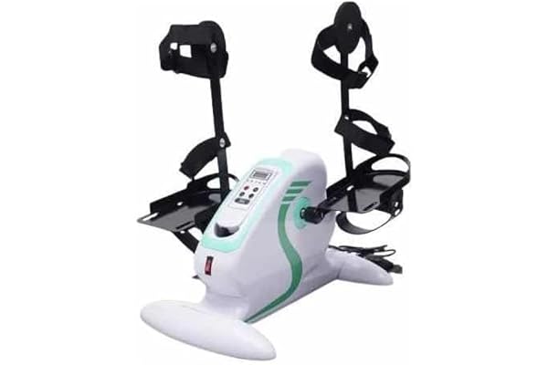 Mini Bicicleta Elétrica 110V para Fisioterapia Portátil – Exercitador de Pernas e Braços com Tela LCD e Controle de Intensida Mini Bicicleta Elétrica 110V para Fisioterapia Portátil – Exercitador de Pernas e Braços com Tela LCD e Controle de Intensida
