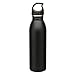 Simply Green Solutions Slim Line Stainless Steel Water Bottle, Single-Wall Reusable Bottle for Work, School & Travel, Sleek & Slim, Matte Black, 24 oz