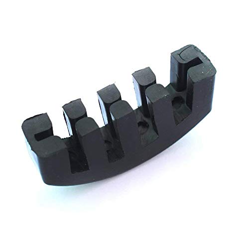 Violin Mute Practice Violin Silencer Rubber Mute for Violins for 1/2 3/4 4/4 Violin Soft Rubber 2pc Claw 2pc Round