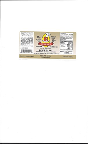 1 pound Table Tasty No Potassium Chloride Salt Substitute - No Bitter After Taste - Good Flavor - No Sodium Salt Alternative - 1 Lb Resealable Bag - More Economical - Thumbnail 4