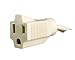 Go Green Power Inc. 15ft Appliance Cord, Beige - 14/3 SPT, Heavy Duty, Grounded Plug, Kink-Free, 3 Prong Right Angle Plug Protects Against Accidental Disconnection, Ideal for Large Indoor Appliances