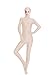 WOLF UNITARD Bodysuit Zentai Unitard with Face Open Large Flesh