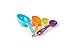 Fox Run Measuring Cup Set, 1/8 cup to 1 Cup, Multicolored 4 Cup Measuring Set