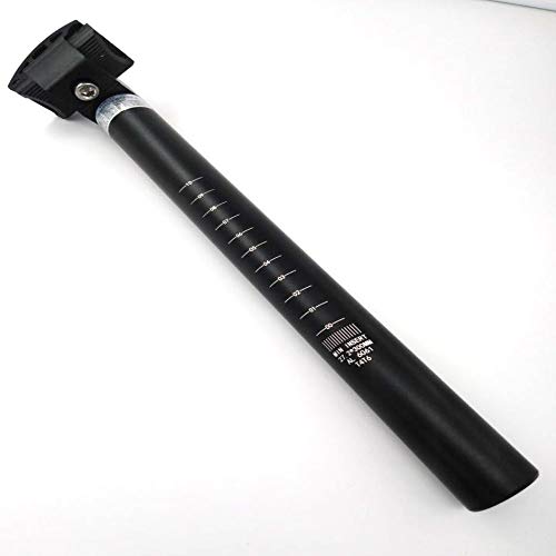HUA 27.2 x 300 mm Alloy Seatpost 1.07inchx11.81inch Bike Bicycle Alluminium Alloy Seat Post with Micro Adjust Clamp - Thumbnail 3