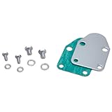 Spectre Performance 42463 Fuel Pump Block-Off Plate with Bolts for Small Block Chevy