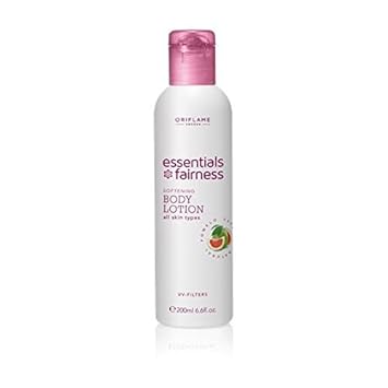 Oriflame Sweden Essentials Fairness Softening Body Lotion UV Filters