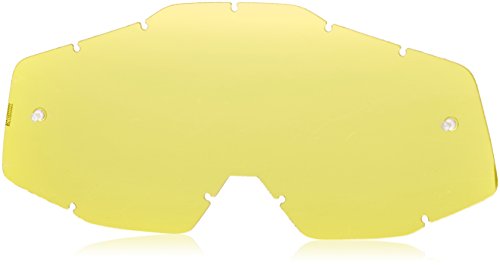 100% Racecraft / Strata / Accuri Anti-Fog Replacement Lens, Yellow Anti-Fog