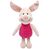 DISNEY STORE Official Mini Bean Bag Plushies - Piglet | Disney Gifts, Cute Stuffed Animal with Detailed Sculpting, Embroidered Features, &amp; Bean Bag Bottom - Plush Toys for Kids