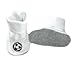 Jacqui's Baby Boys' White Crib Shoe with Soccer Balls
