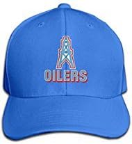 Houston Oilers Logo2 Custom Peaked Hat Fashion Cotton Comfortable