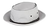 DPC Packable Pork Pie Poplin Ribbon Bucket Hat