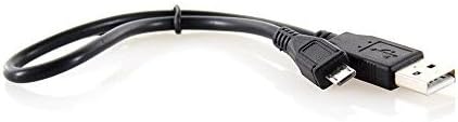 Consoletronic 25cm Shot Micro USB Charging power Cable for - JBL Everest 300 - On-ear Wireless Headphones