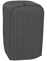 RITZ Polyester / Cotton Quilted Stand Mixer or Coffee Maker Appliance Cover, Dust and Fingerprint Protection, Machine Washable, Graphite Grey