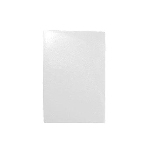 TableCraft Products CB1824WA Polyethylene Cutting Board, 18" x 24" x 1/2", White (Pack of 6)