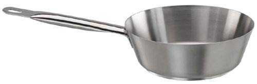 Paderno Splayed Stainless Steel 1 5/8 Quart SautÃƒ Pan by Paderno
