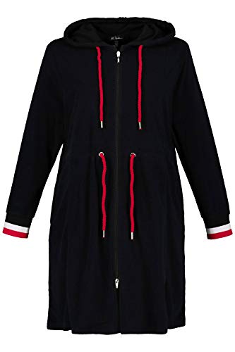 Ulla Popken Damen, Colorblocking Bademantel – Bild 3