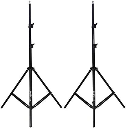 Coopic 2pcs L 200 200cm 6 5 Feet Professional Heavy Duty Light Stands For Photography And Video Lighting Price In Uae Amazon Uae Kanbkam