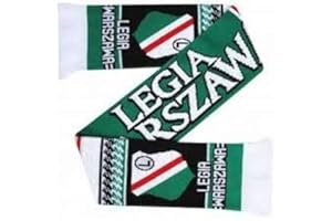 PREMIERSHIP Legia Warsaw | Soccer Fan Scarf | Premium Acrylic Knit