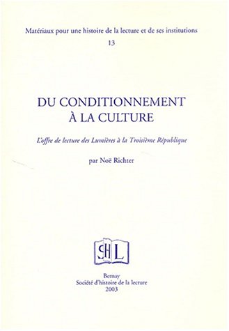 Du conditionnement à la culture