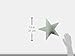 Beistle 24 Piece Silver Metallic Plastic Star Cut Outs For Weddings Birthday Party Supplies Classroom Decorations, 12