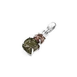 atharv JEWELS 925 Sterling silver Natural Moldavite