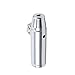 LiNKFOR Metal Snuff Bullet Aluminium Snuff Dispenser Snorter Snuffer Tube Bullet Rocket Powder Silver